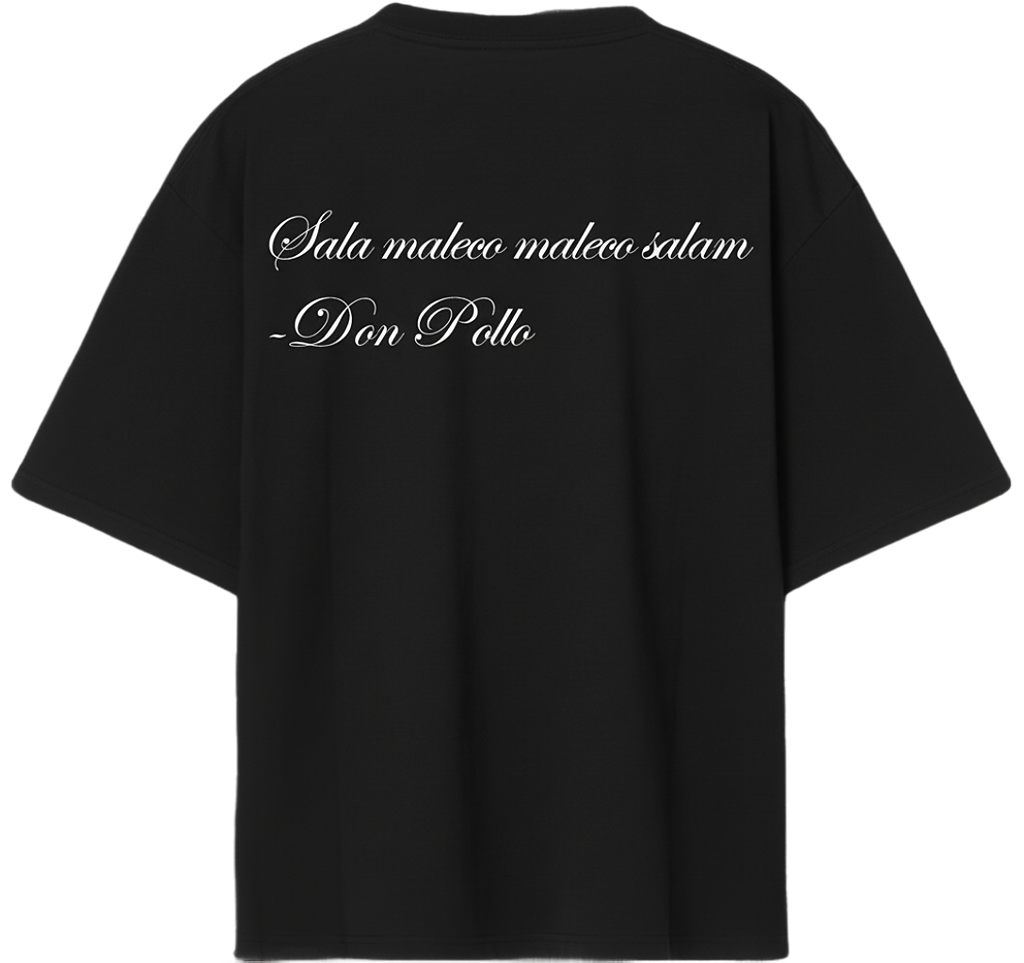 SALAMALECUM TEE BLACK