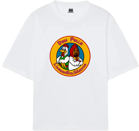 DON POLLO HERMANOS TEE WHITE