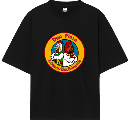 DON POLLO HERMANOS TEE BLACK