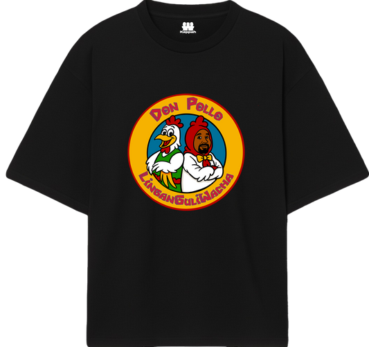 DON POLLO HERMANOS TEE BLACK