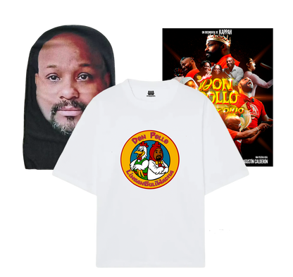 PACK DON POLLO | CAMISETA + MÁSCARA + POSTER