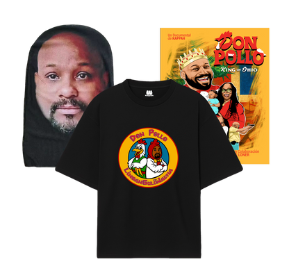 PACK DON POLLO | CAMISETA + MÁSCARA + POSTER