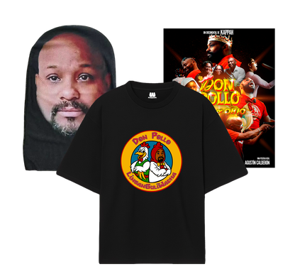 PACK DON POLLO | CAMISETA + MÁSCARA + POSTER