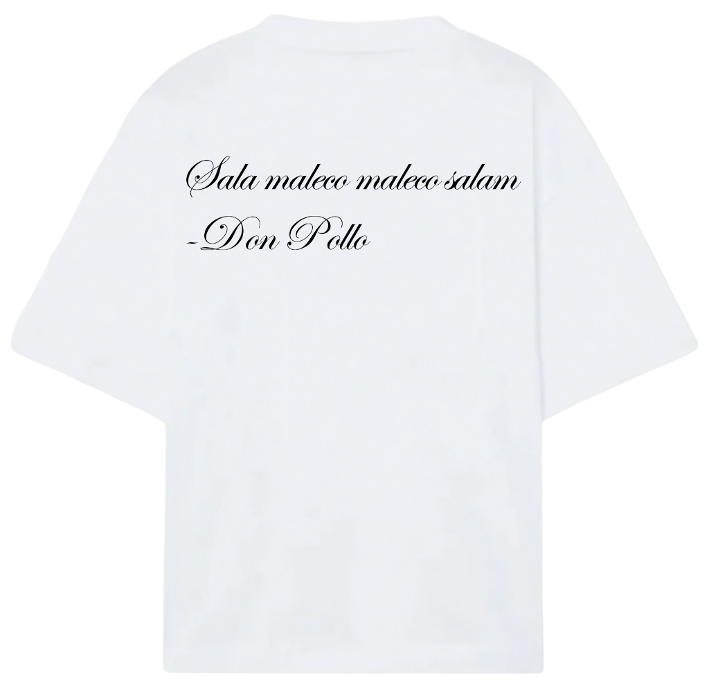 SALAMALECUM TEE WHITE